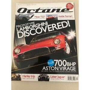Octane UK Magazine Dec 2005, 700bhp Aston Virage, Lamborghini Prototype, Bristol